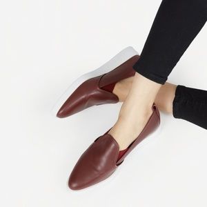 Everlane The Leather Street Shoe - Oxblood size 7